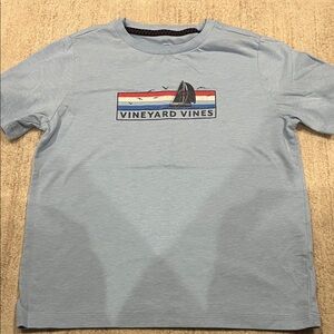 Vineyard Vines Light Blue Graphic Tee